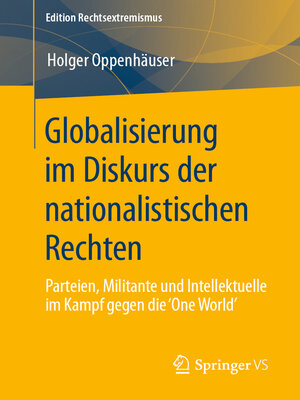cover image of Globalisierung im Diskurs der nationalistischen Rechten